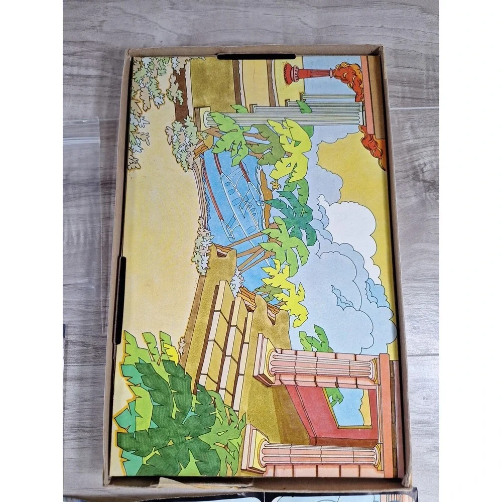 Wonder Woman Colorforms Adventure Set Vintage 1976 in Box DC Comics (Incomplete)